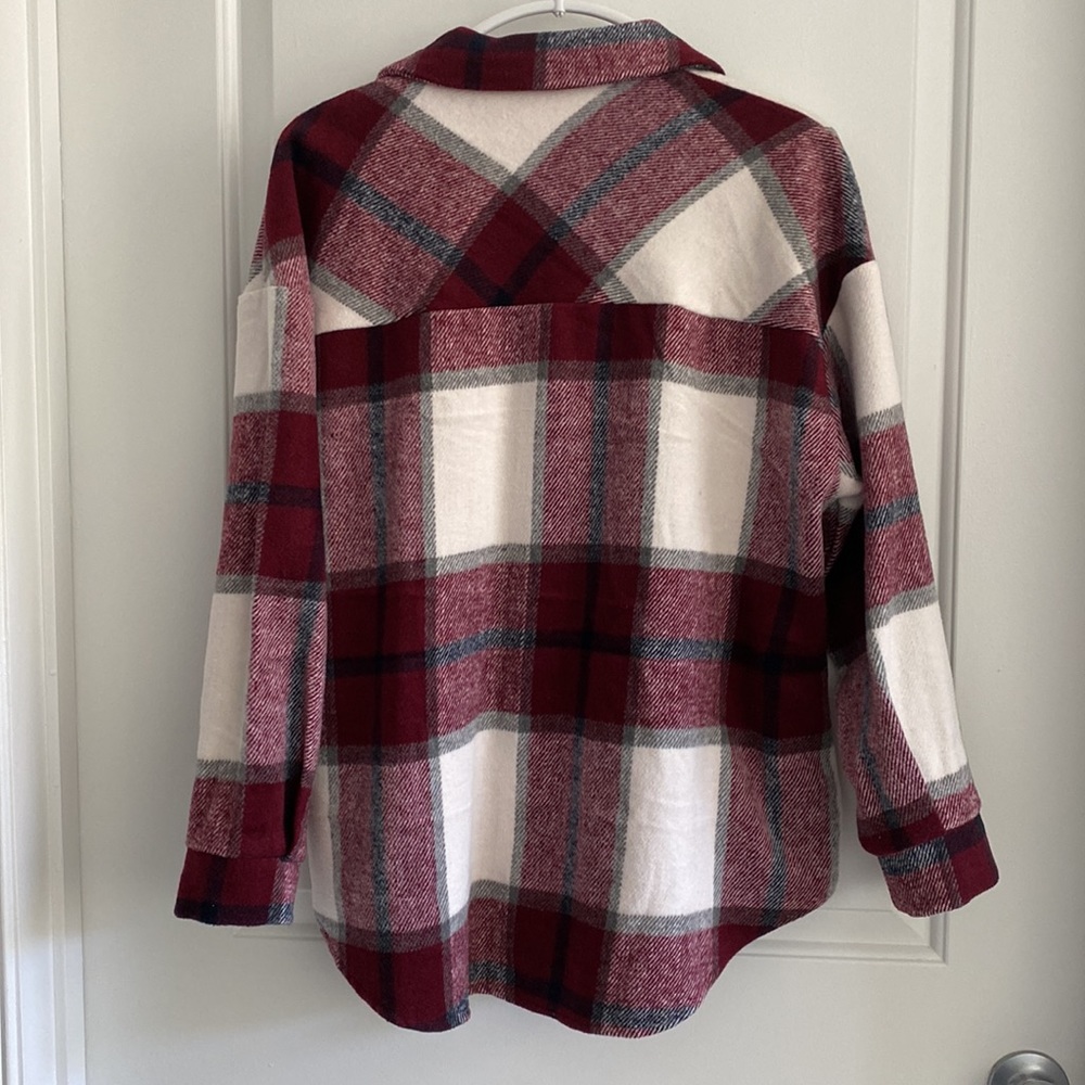 Plaid Shacket - Picture 2 of 2